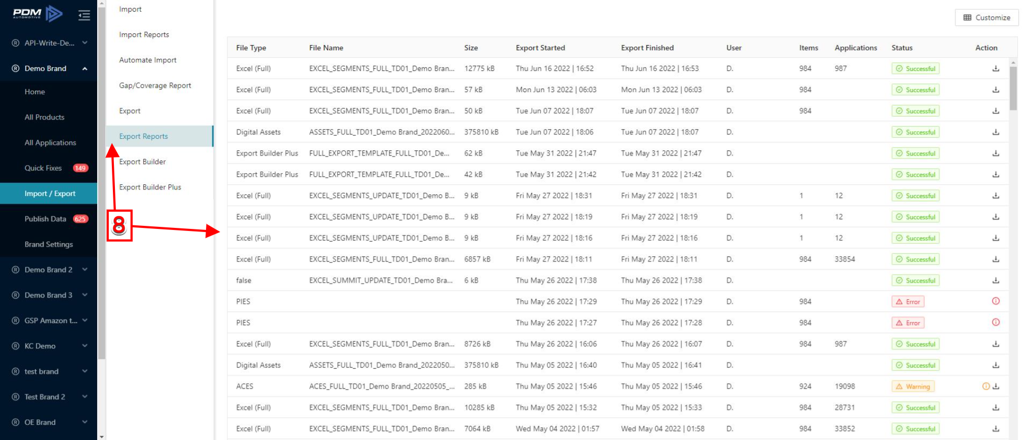 Excel Import & Export